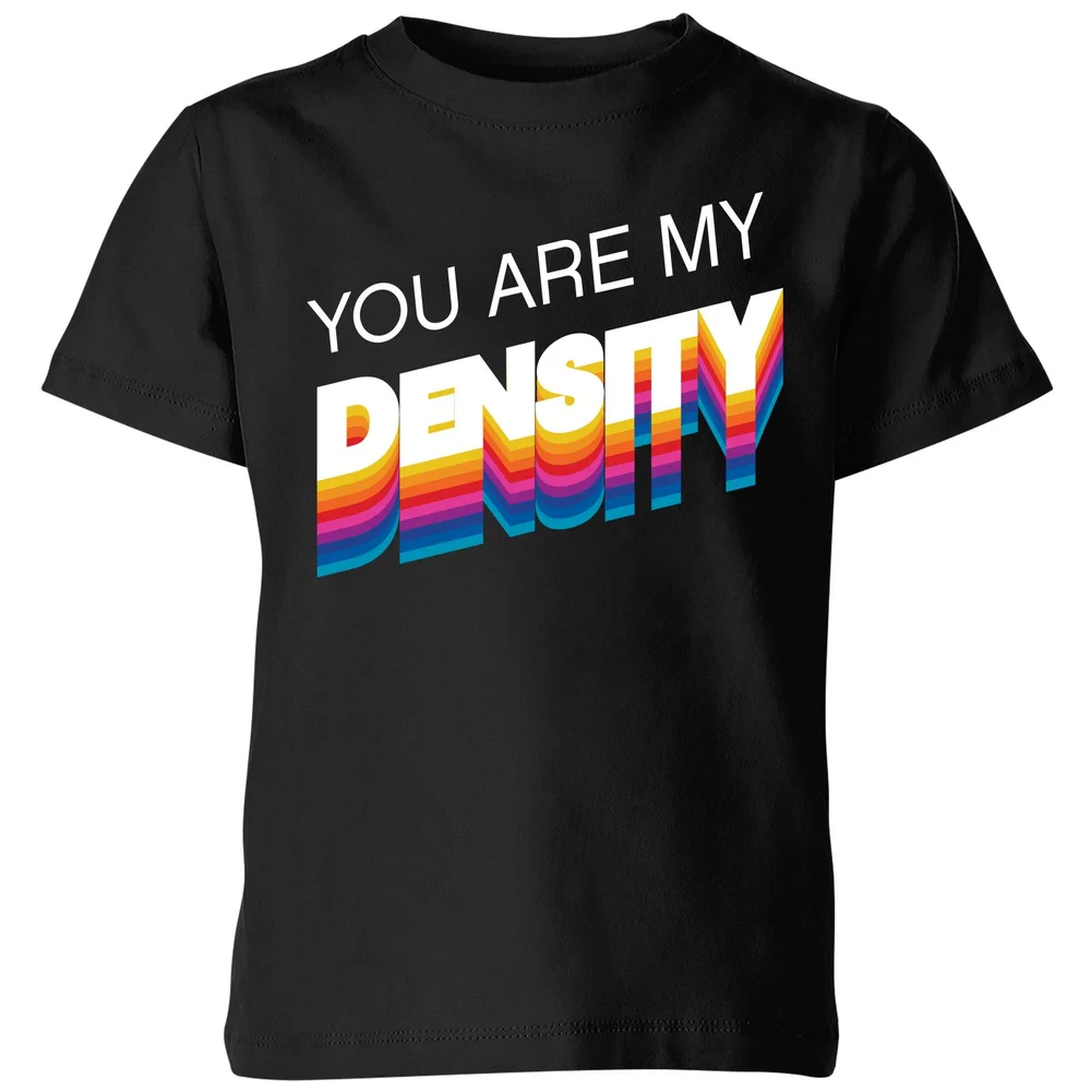 Back To The Future You Are My Density Kids' T-Shirt - Black - 3-4 Jahre Bild 1