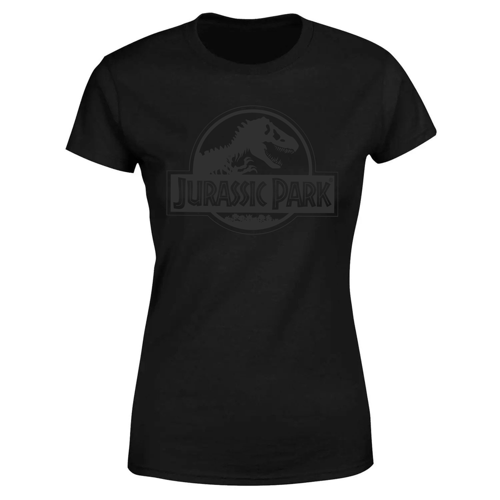 Jurassic Park Monochrome Women's T-Shirt - Black - XS Bild 1