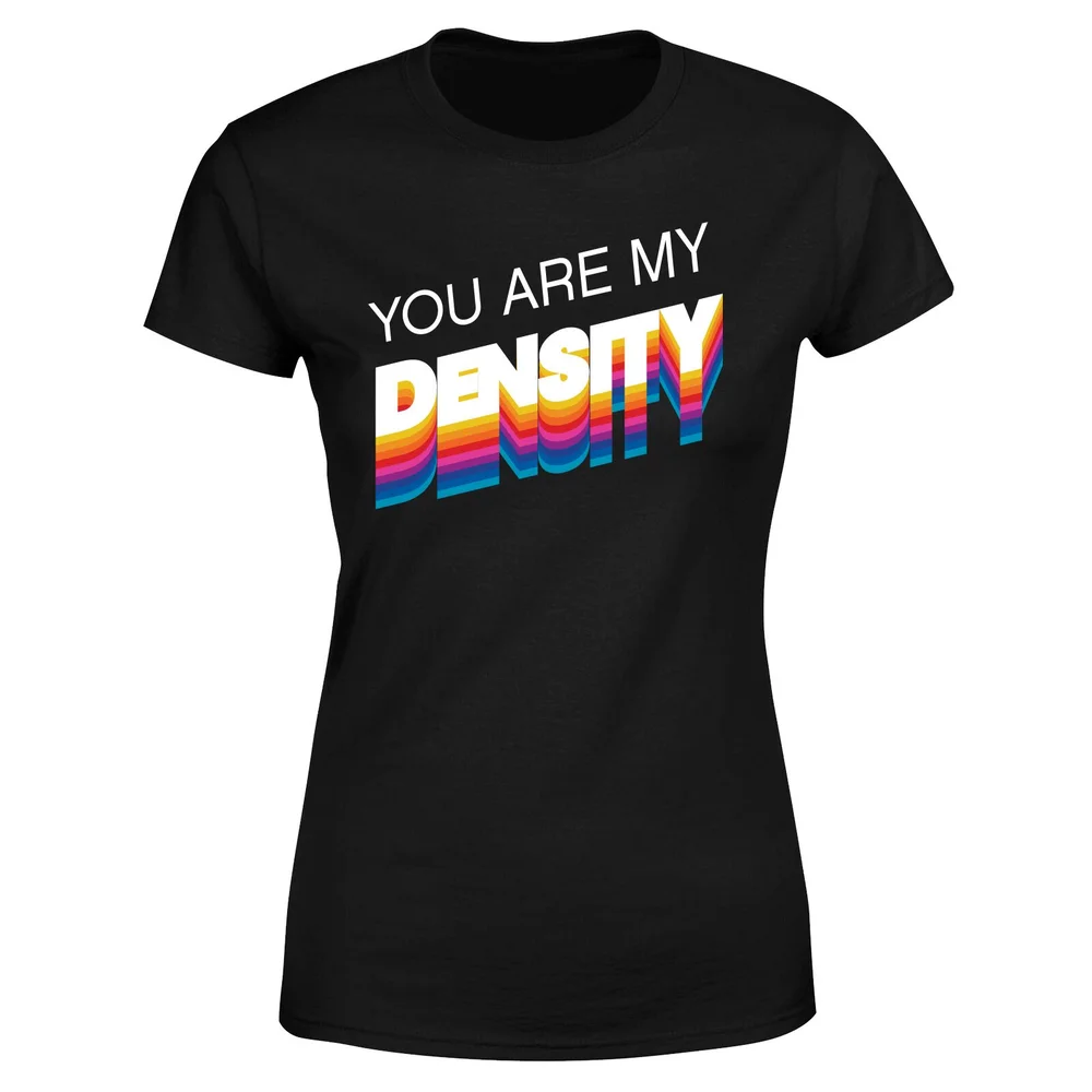 Back To The Future You Are My Density Women's T-Shirt - Black - XS Bild 1