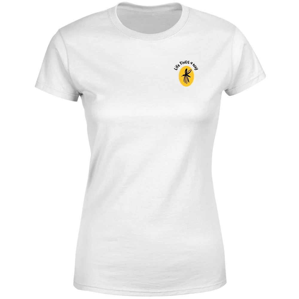 Jurassic Park Amber Sample Embroidered Women's T-Shirt - White - XS Bild 1