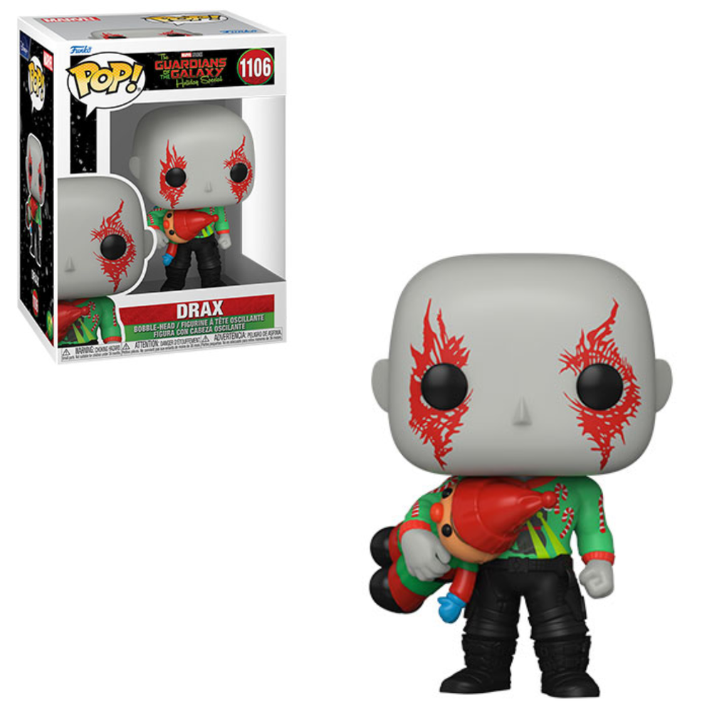 Marvel Guardians of the Galaxy Holiday Drax Funko Pop! Vinyl Bild 1