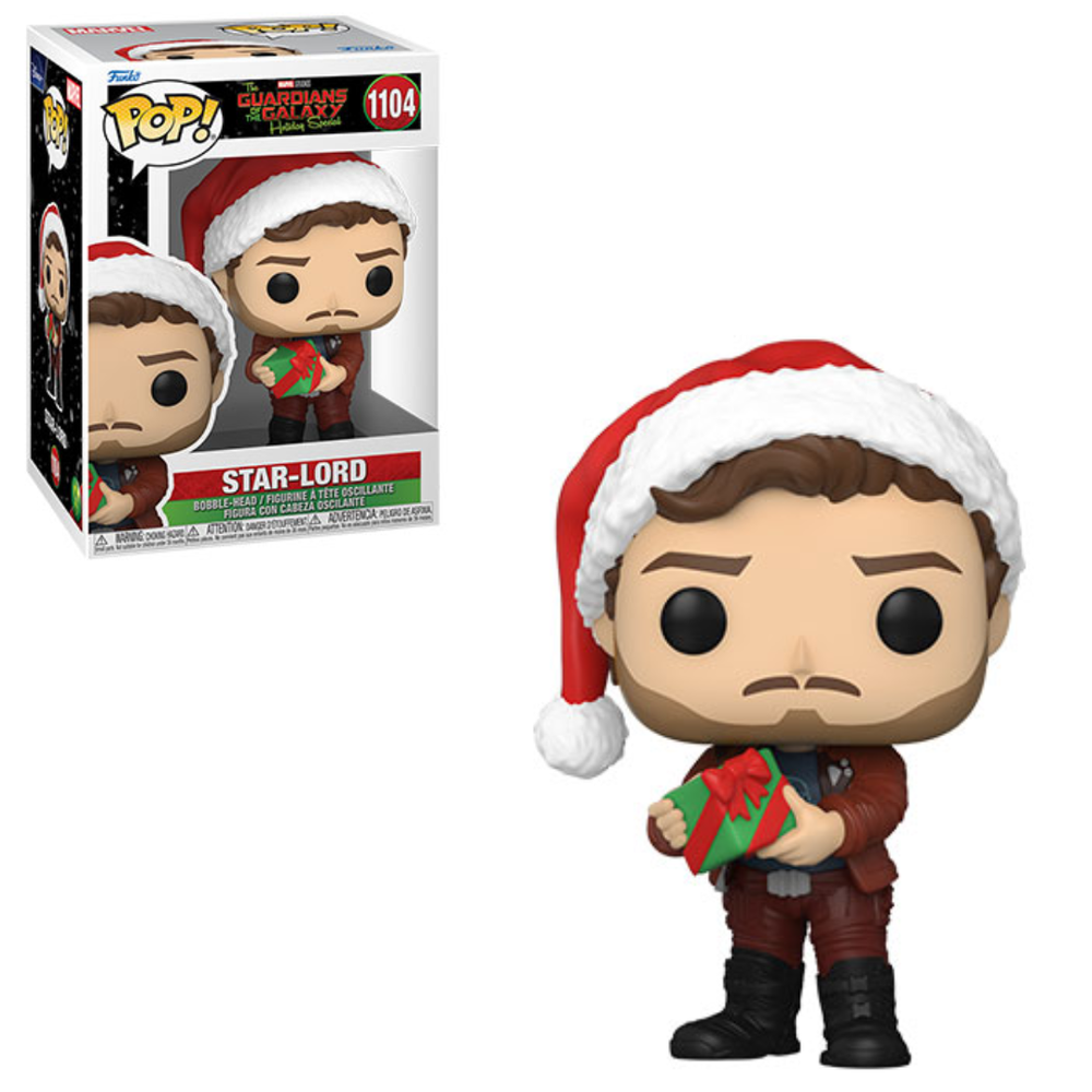 Marvel Guardians of the Galaxy Holiday Star-Lord Funko Pop! Vinyl Bild 1