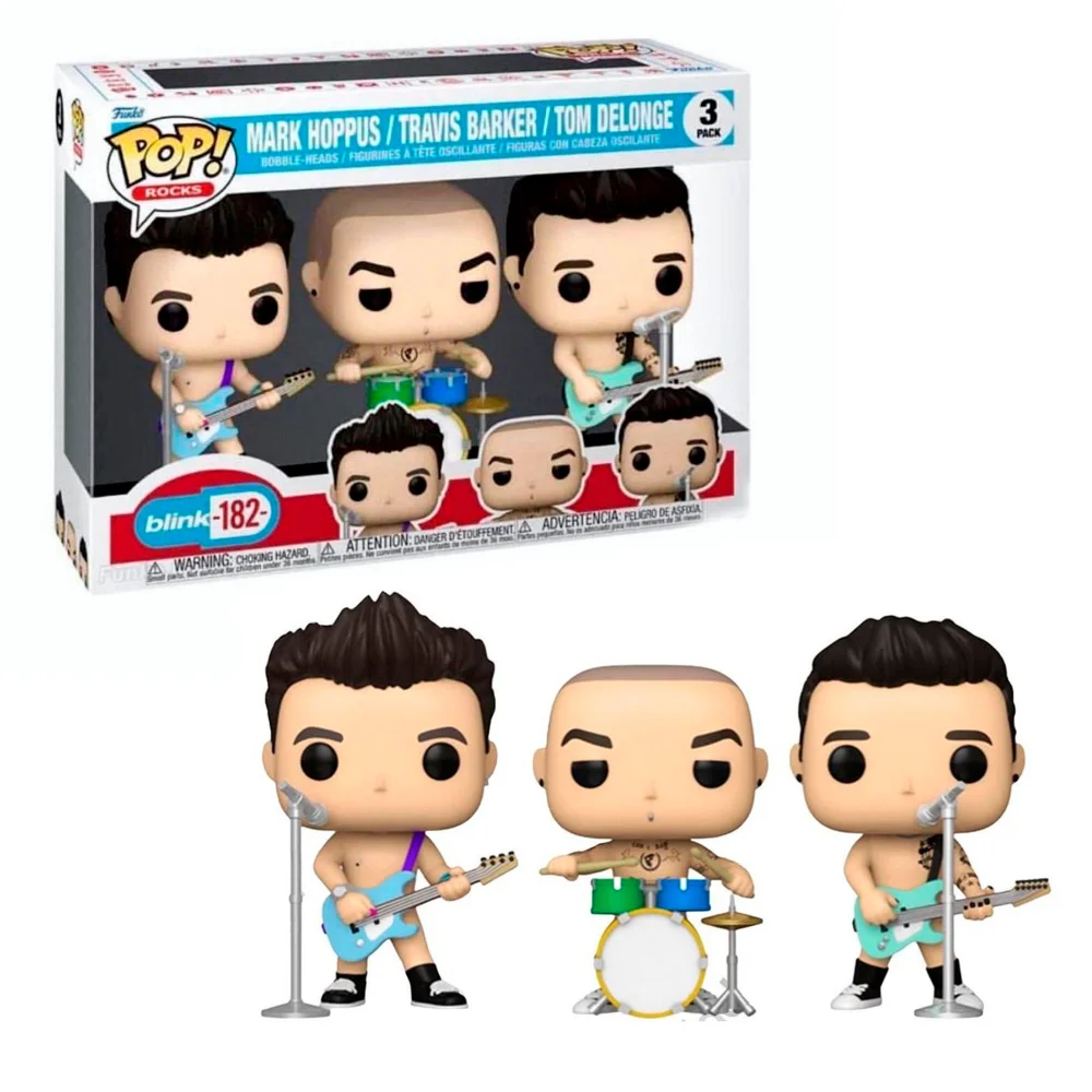 Blink-182 30th Anniversary Funko Pop! 3-Pack Bild 1