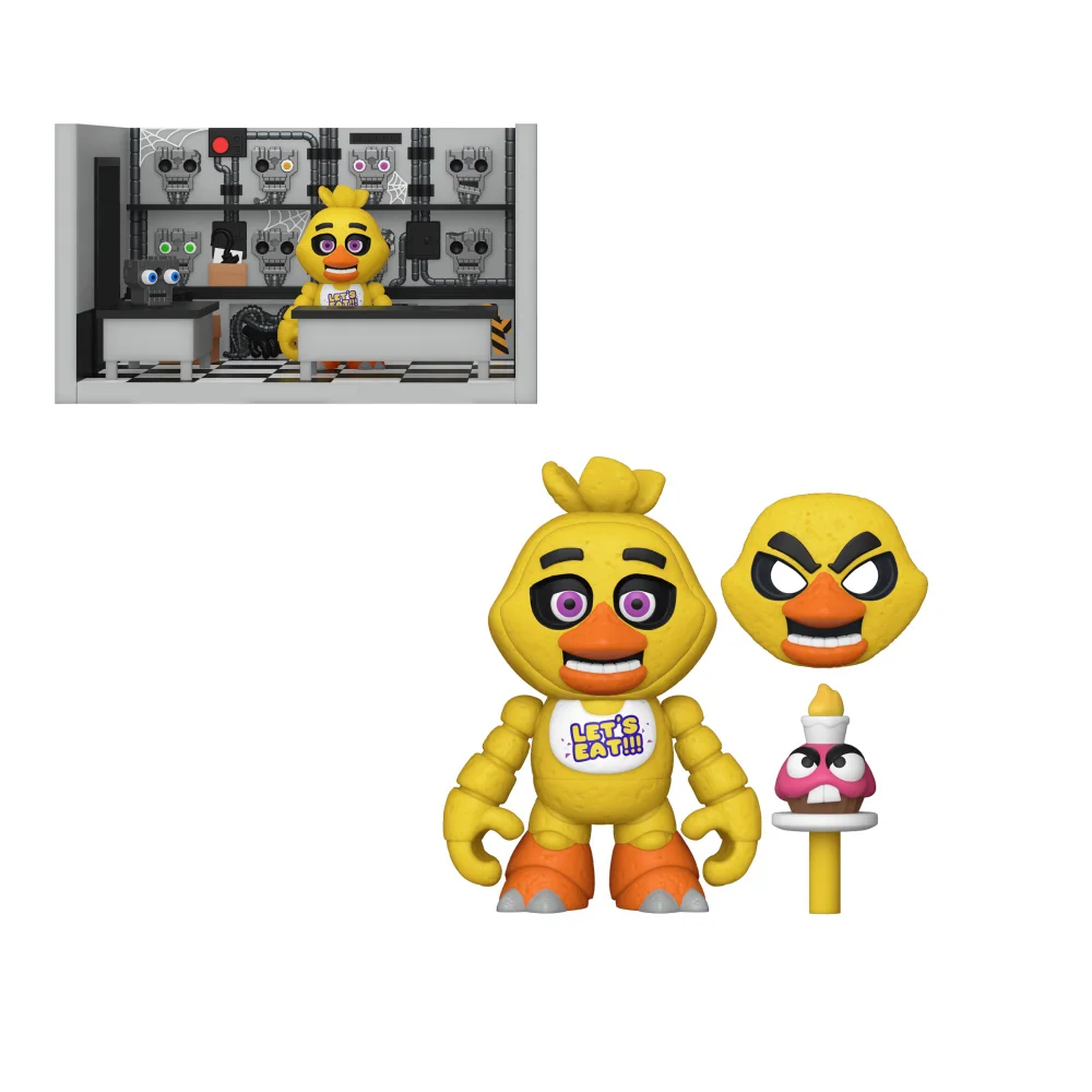Five Nights at Freddy's Snap Playset with Chica Bild 1