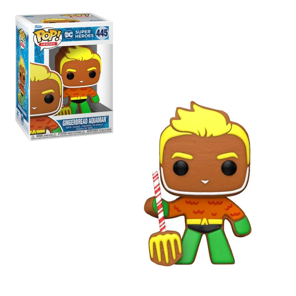 DC Comics Gingerbread Aquaman Funko Pop! Vinyl Bild 1