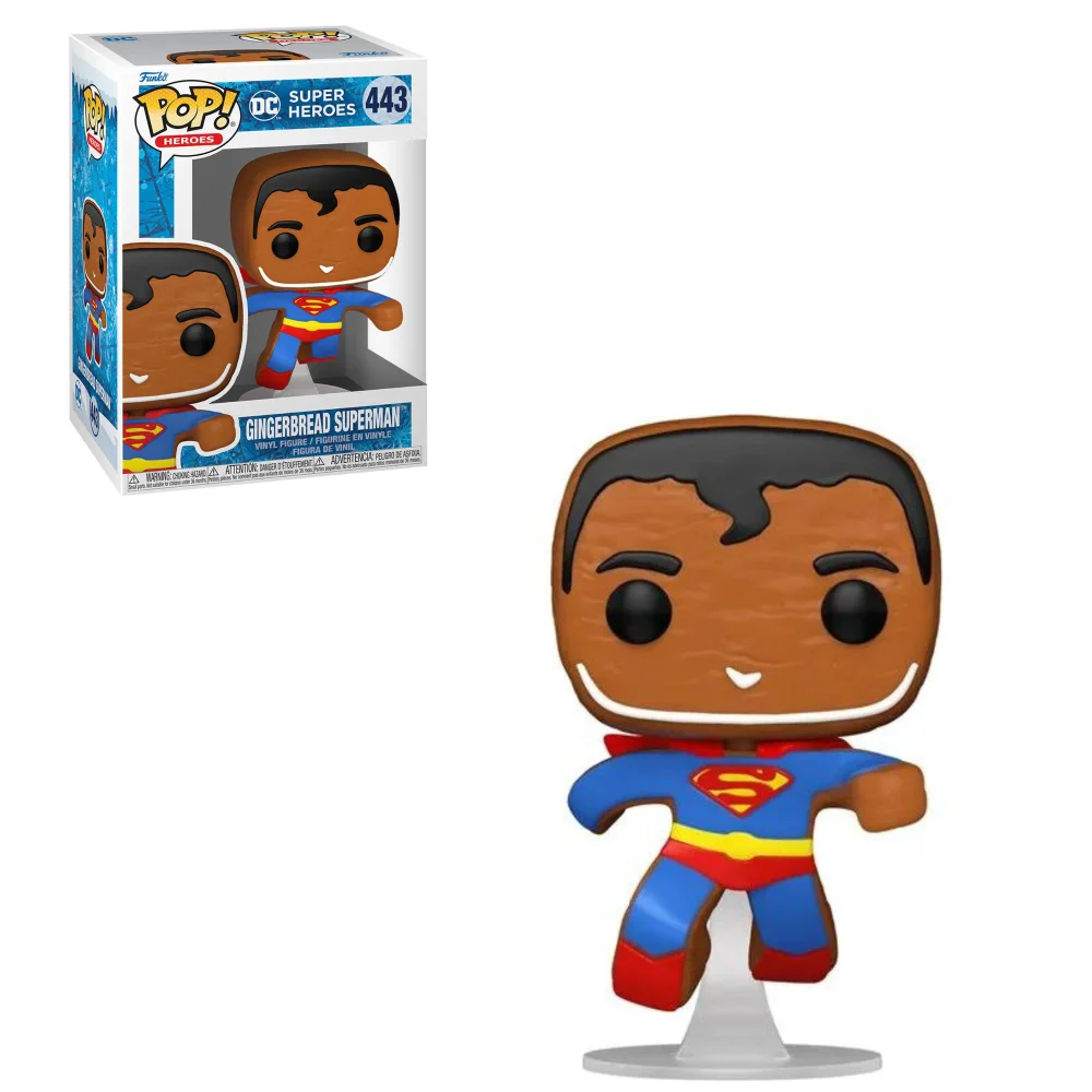 DC Comics Gingerbread Superman Funko Pop! Vinyl Bild 1