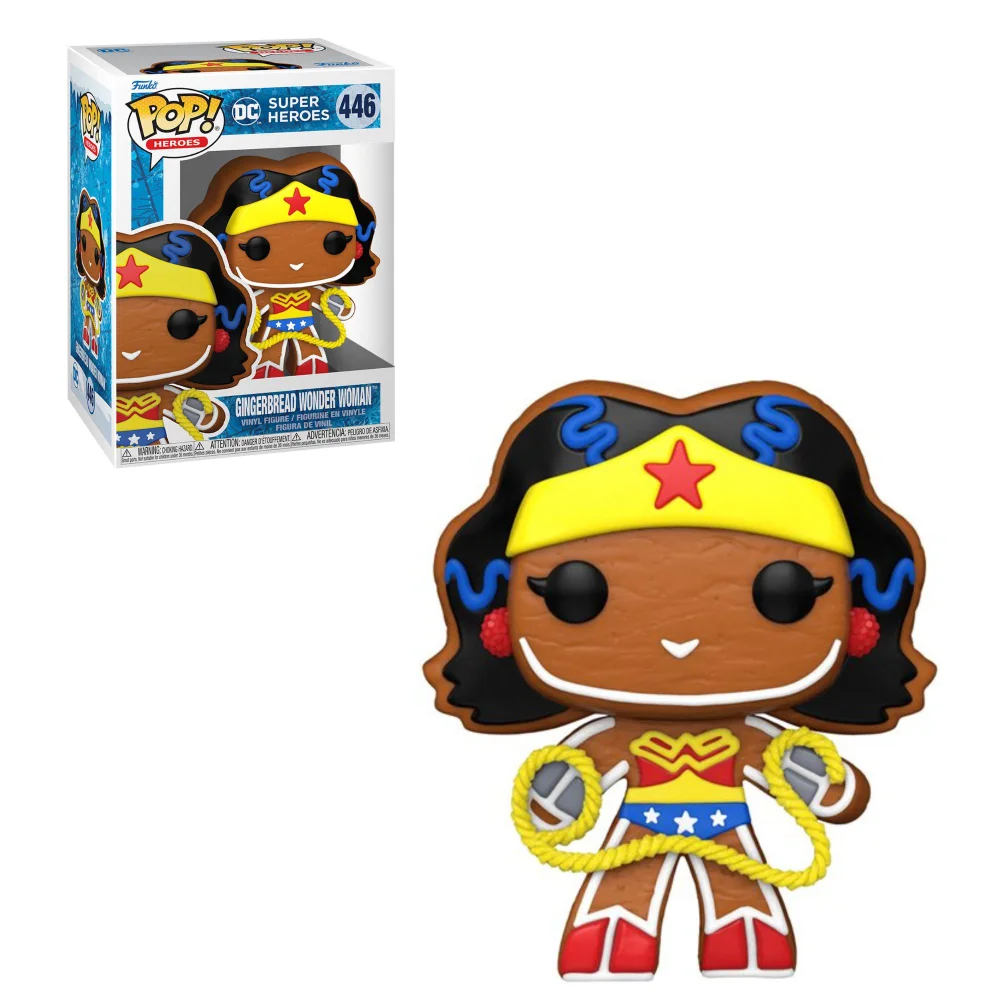 DC Comics Gingerbread Wonder Woman Funko Pop! Vinyl Bild 1