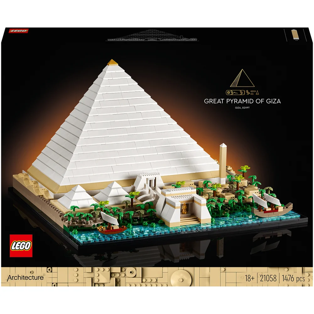 LEGO Architecture: Cheops-Pyramide Modellbausatz für Erwachsene (21058) Bild 1