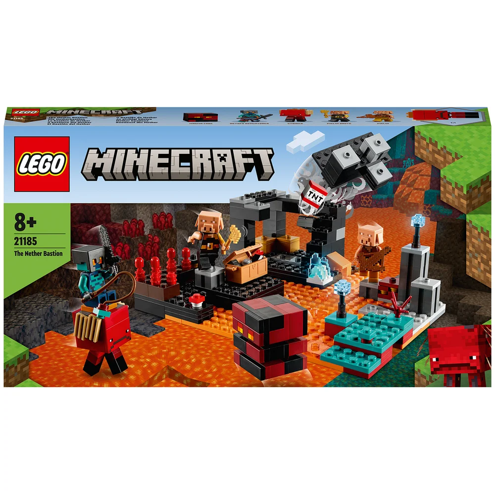 LEGO Minecraft: Die Netherbastion Action-Spielzeug, Set mit Figuren (21185) Bild 1