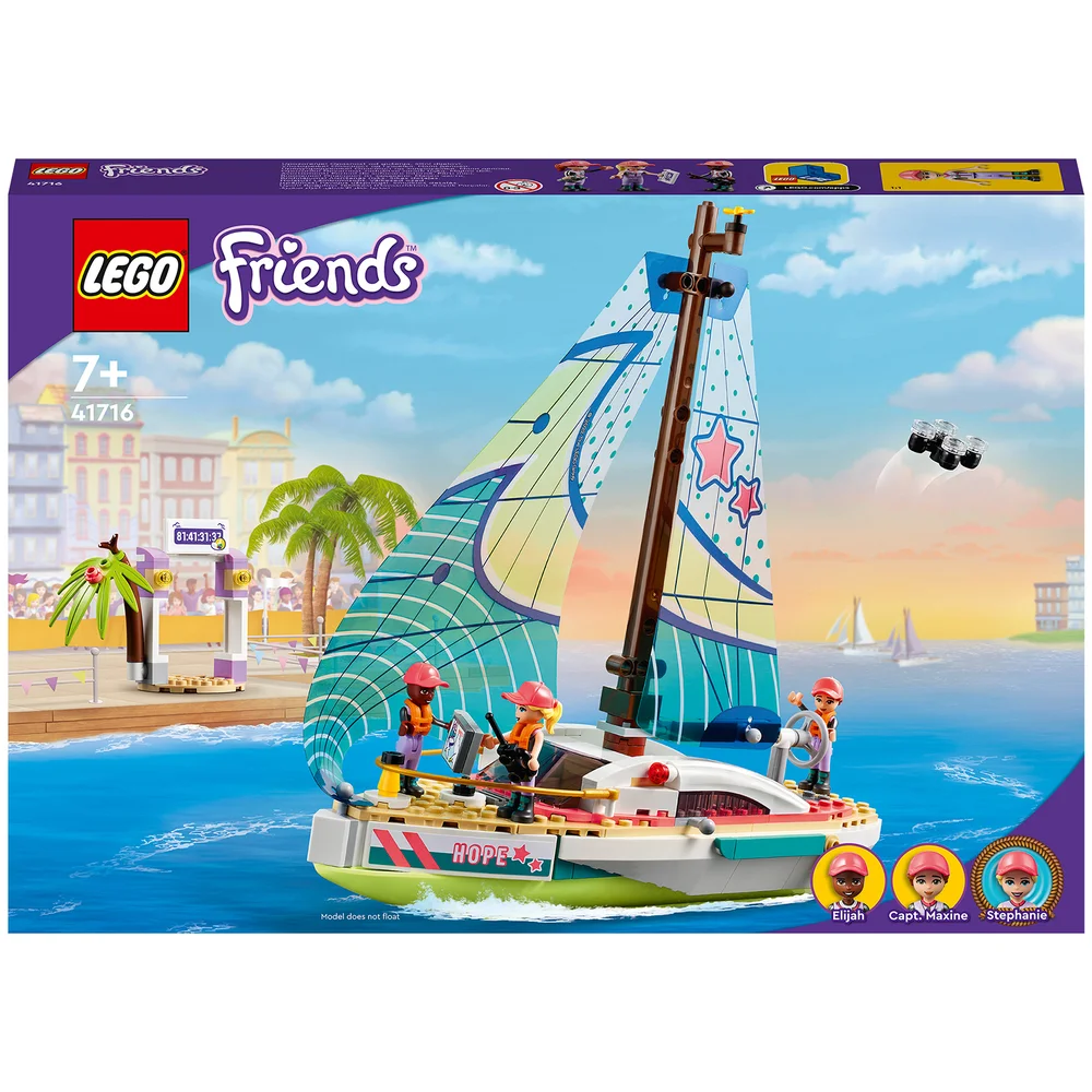 LEGO Friends: Stephanies Segelabenteuer Spielzeug-Boot mit Mini-Puppen (41716) Bild 1