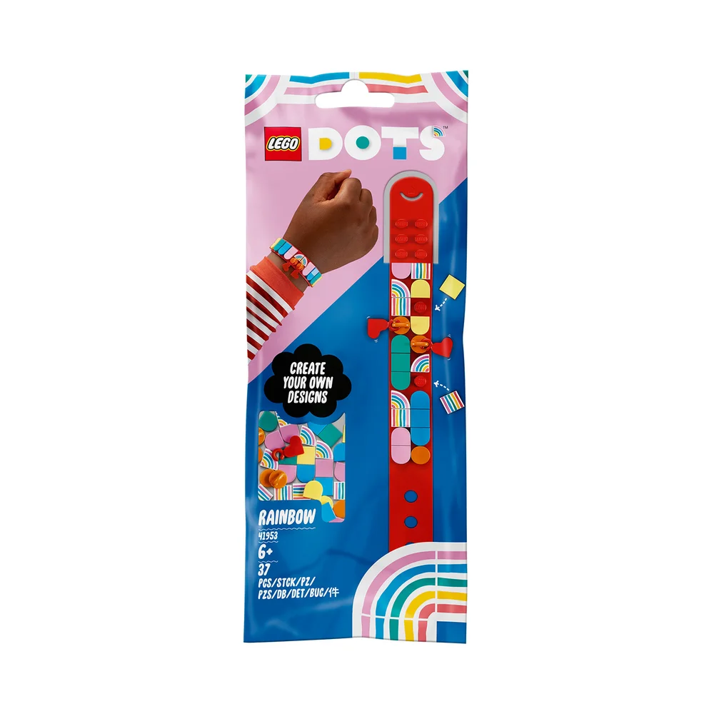 LEGO DOTS: Rainbow Bracelet with Charms Toy Crafts Set (41953) Bild 1