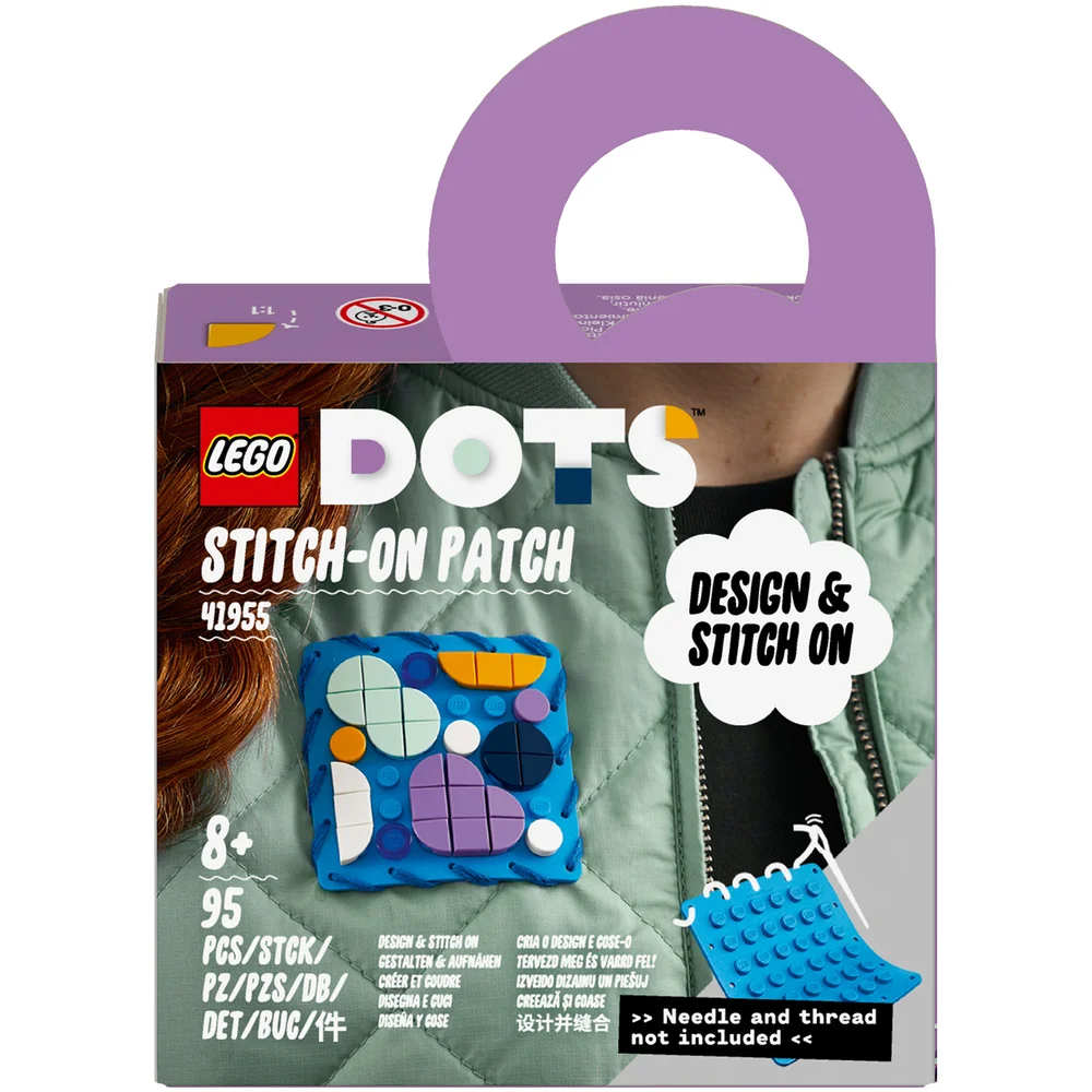 LEGO DOTS: Stitch-on Patch Badge Arts and Crafts Set (41955) Bild 1