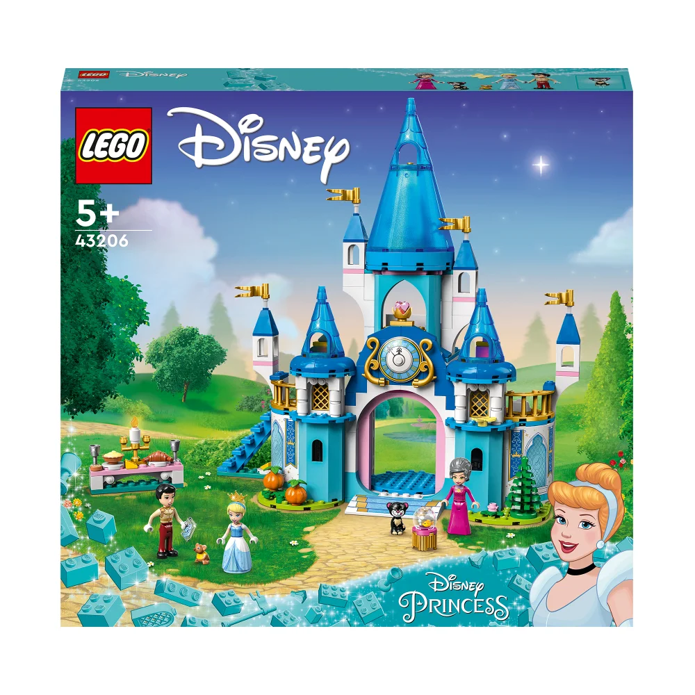 LEGO Disney Princess: Cinderellas Schloss Spielzeug zum Bauen (43206) Bild 1
