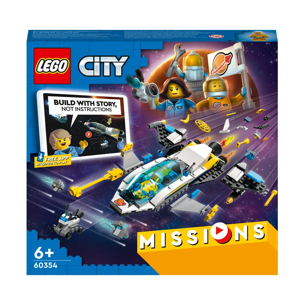 LEGO City: Erkundungsmissionen im Weltraum interaktives Spielset (60354) Bild 1