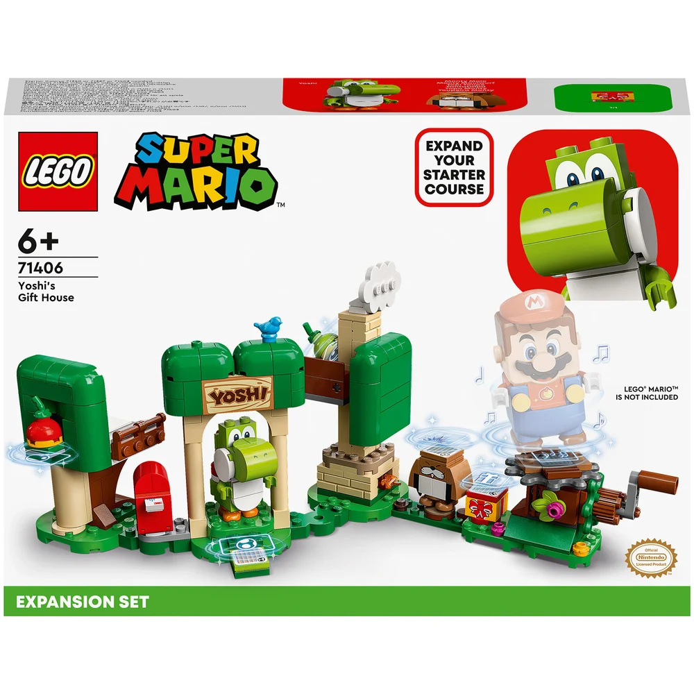 LEGO Super Mario Yoshis Geschenkhaus – Erweiterungsset, Yoshi Figur (71406) Bild 1