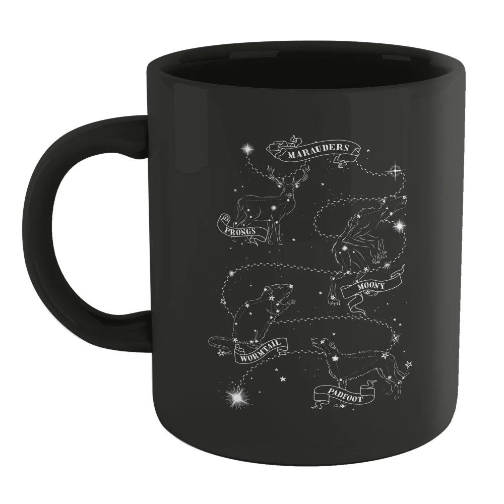 Harry Potter Marauders Map Mug - Black Bild 1