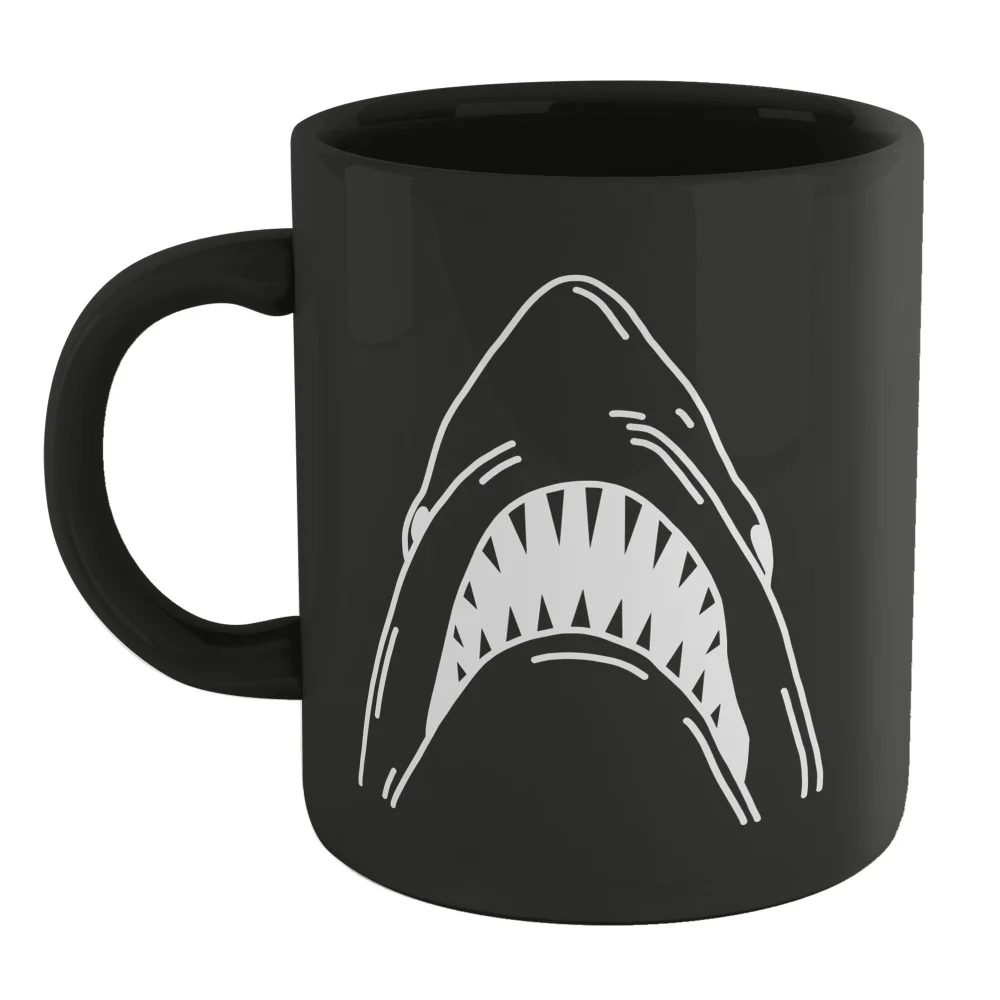 Jaws Bite Me Mug - Black Bild 1