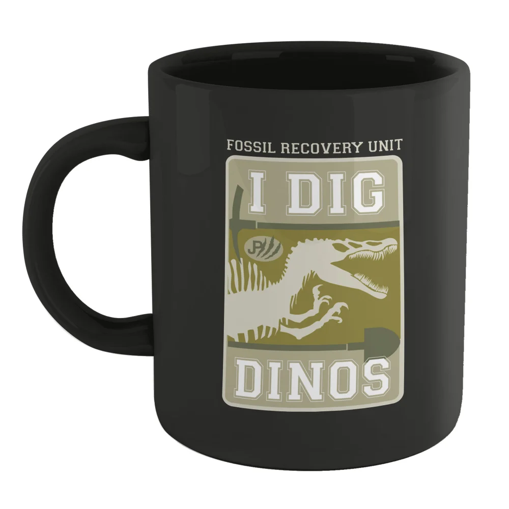 Jurassic Park Fossil Recovery Unit Mug - Black Bild 1