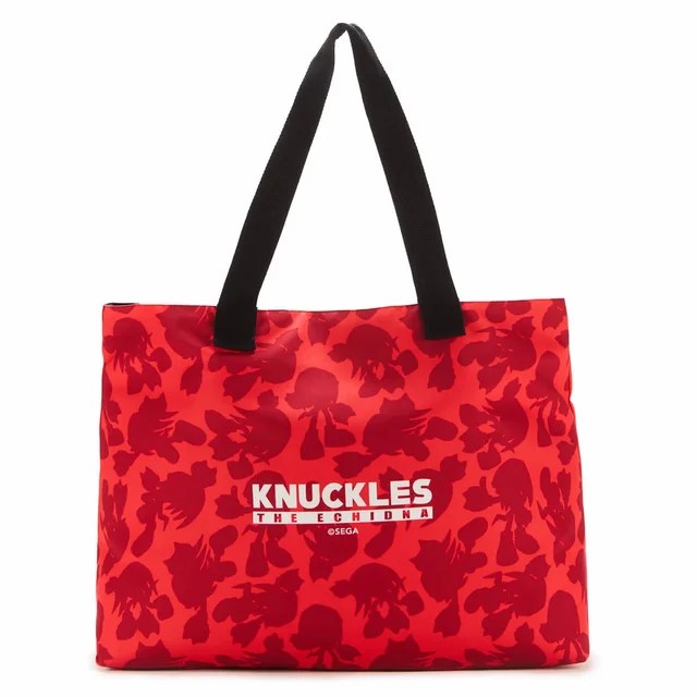 Sonic The Hedgehog Knuckles Face Tote Bag