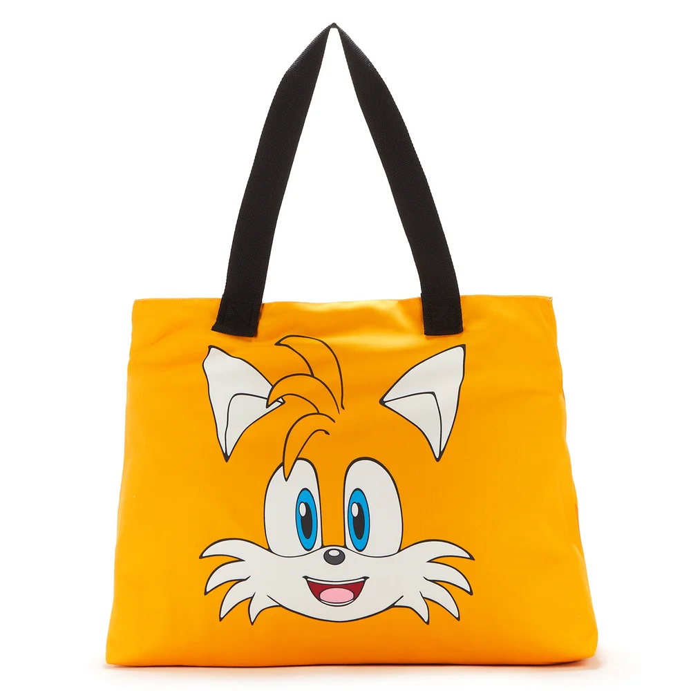 Sonic The Hedgehog Tails Face Tote Bag Bild 1