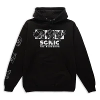 Sonic The Hedgehog Trio Hoodie - Black - undefined undefined