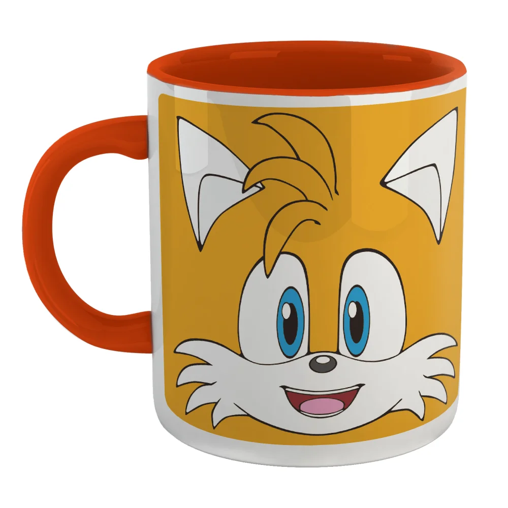 Sonic The Hedgehog Tails Face Mug - Orange Bild 1