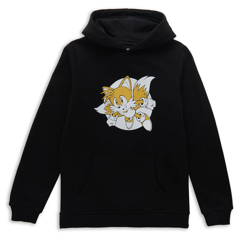 Sonic The Hedgehog Tails Fly Kids' Hoodie - Black - 3-4 Jahre Bild 1