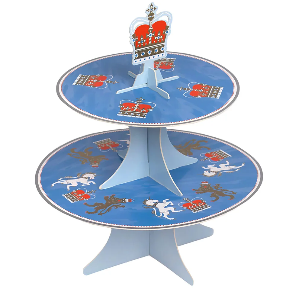 Right Royal Spectacle 2 Tier Cake Stand Bild 1
