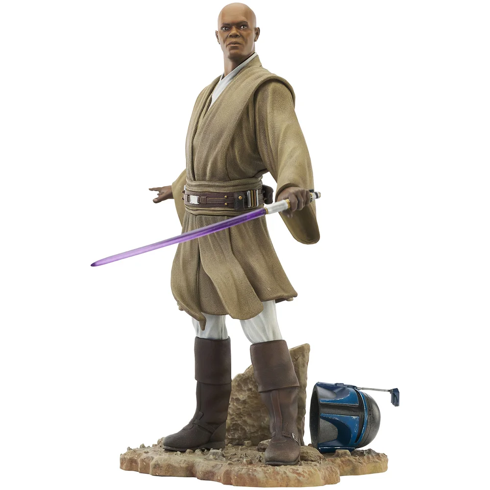 Gentle Giant Star Wars Premier Collection Statue - Mace Windu Bild 1