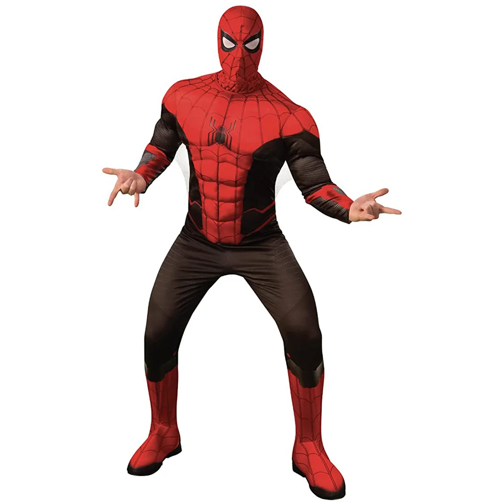 Official Rubies Marvel Spider-Man 3 No Way Home Adult Deluxe Costume – XL Size Bild 1