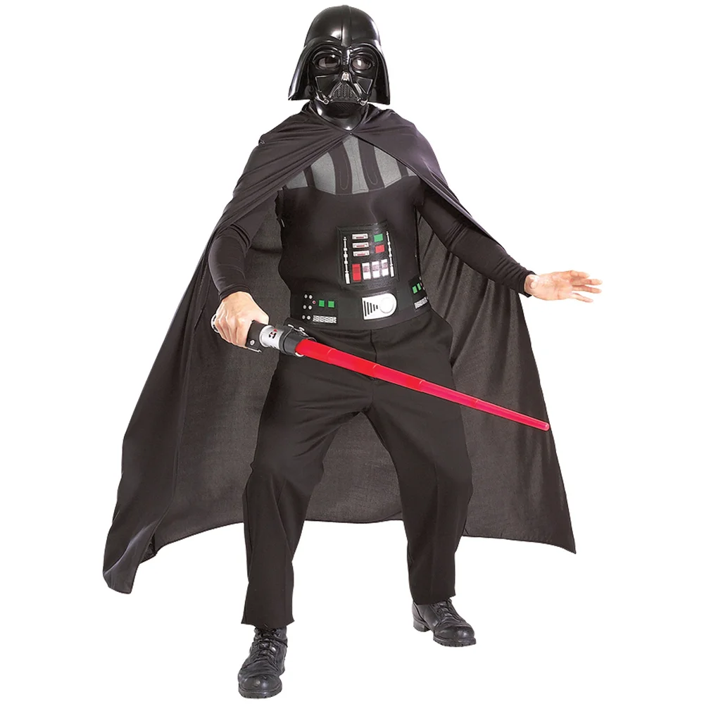 Official Rubies Star Wars Darth Vader With Light Saber Adult Costume - One Size Bild 1