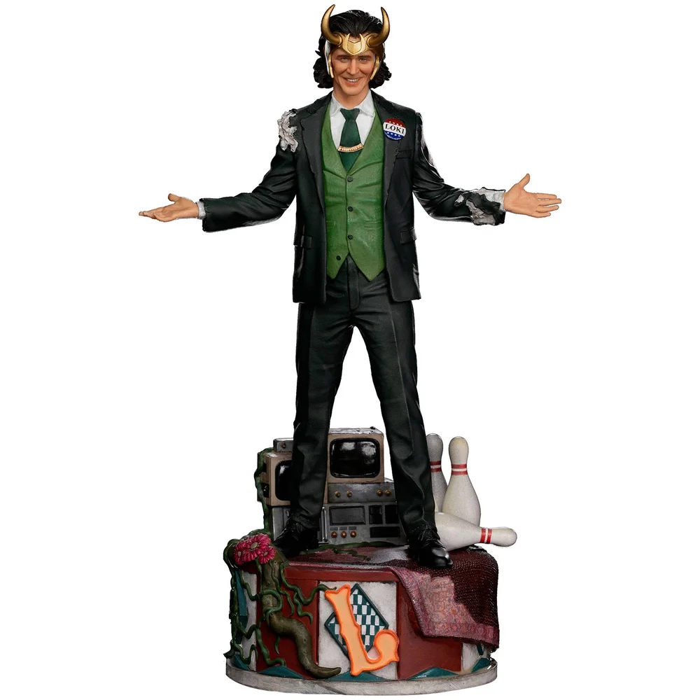 Iron Studios Marvel Loki 1/10 Art Scale Figure Loki President Ver. Bild 1