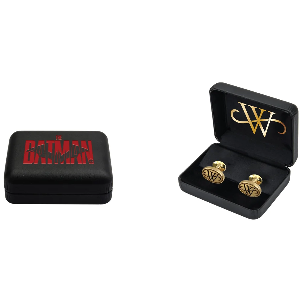 The Batman Wayne Cufflinks Limited Edition Replica Set - UK/EU Exclusive (Only 500 Available) Bild 1