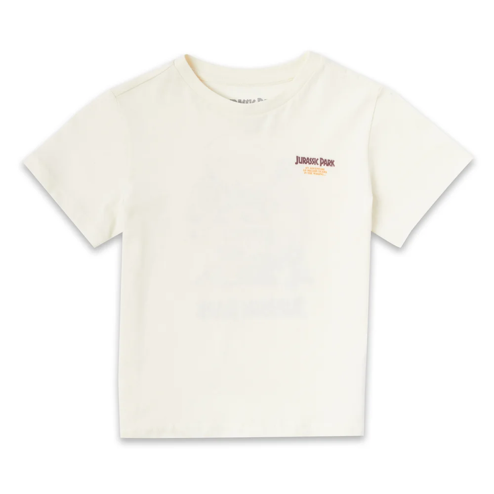 Luke Preece x Jurassic Park An Adventure 65 Million Years In The Making Kids' T-Shirt - Cream - 3-4 Jahre Bild 1