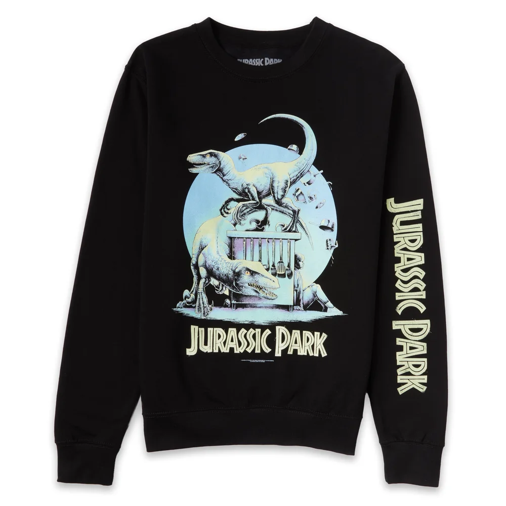 Luke Preece x Jurassic Park An Adventure 65 Million Years In The Making Unisex Sweatshirt - Black - S Bild 1