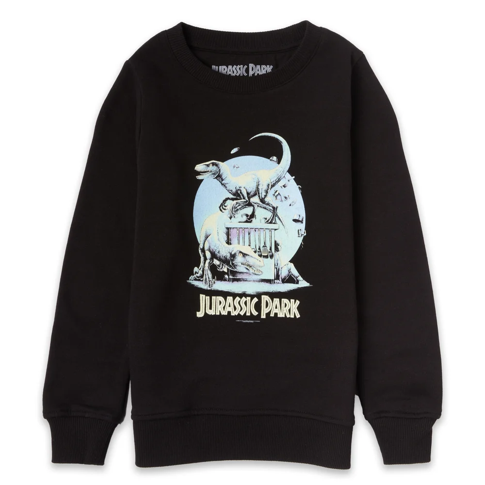 Luke Preece x Jurassic Park An Adventure 65 Million Years In The Making Kids' Sweatshirt - Black - 3-4 Jahre Bild 1
