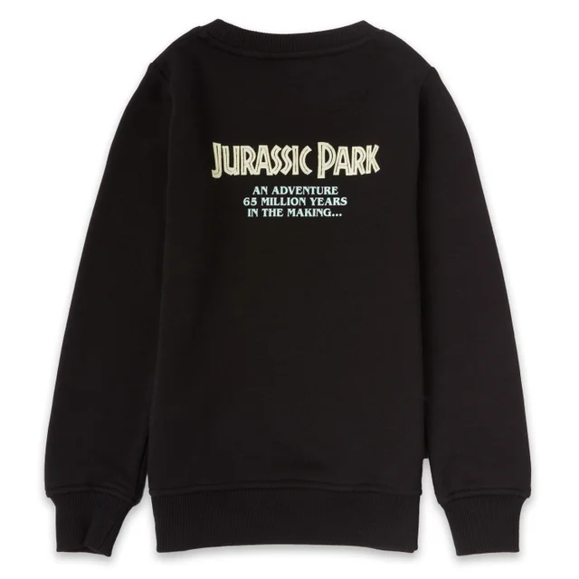 Luke Preece x Jurassic Park An Adventure 65 Million Years In The Making Kids' Sweatshirt - Black