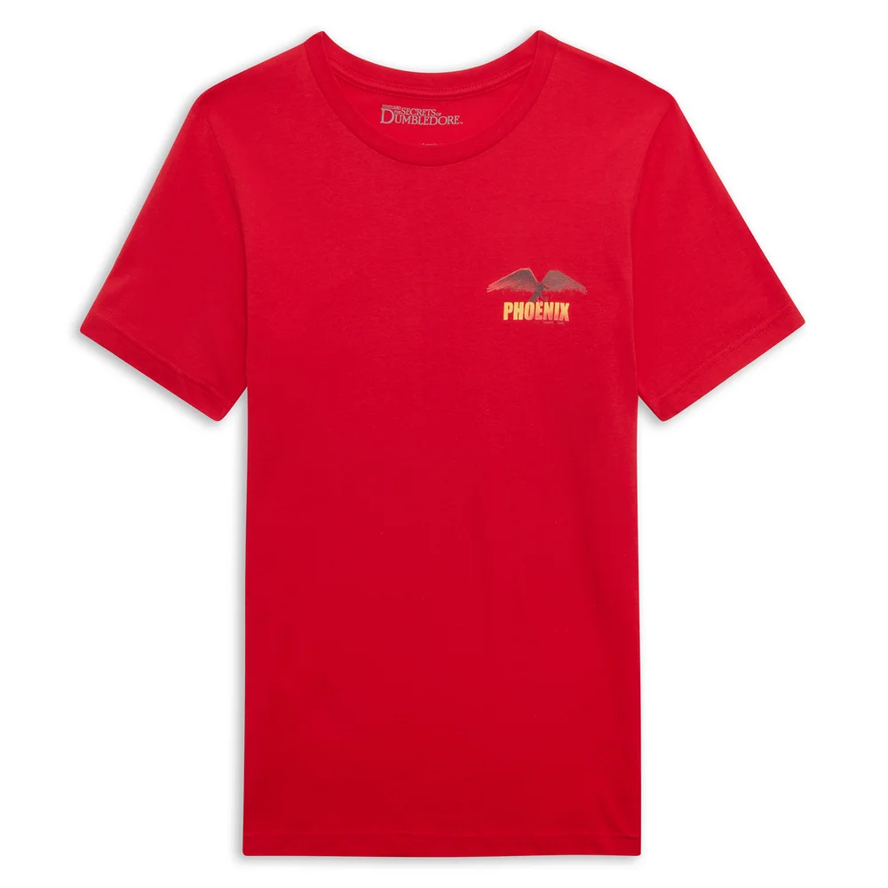 Fantastic Beasts Phoenix Unisex T-Shirt - Rot - M Bild 1