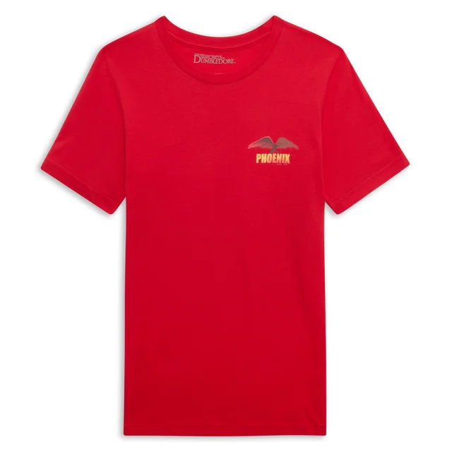 Fantastic Beasts Phoenix Unisex T-Shirt - Rot