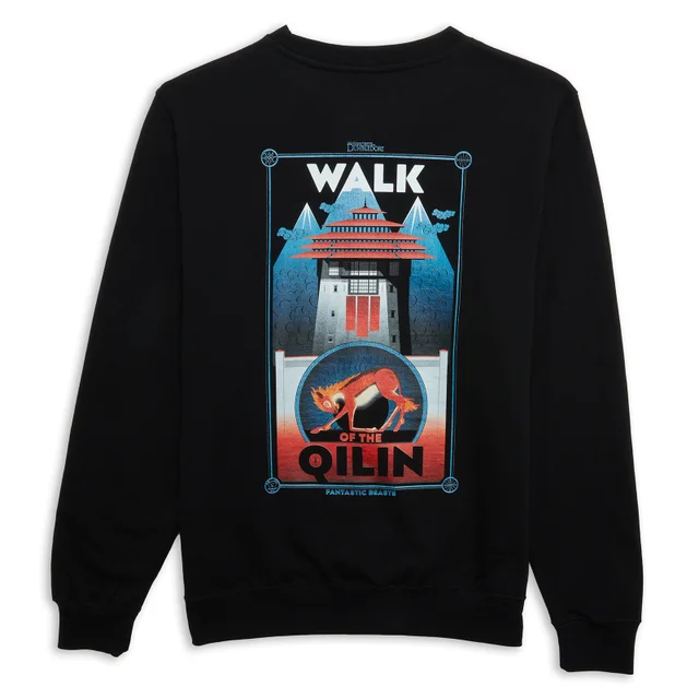 Fantastic Beasts Walk Of The Qilin Sweatshirt - Schwarz