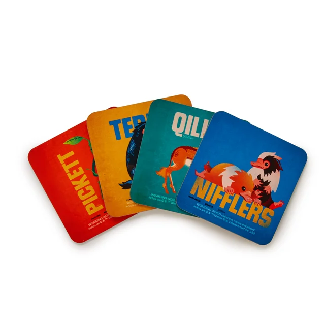 Decorsome x Fantastic Beasts Creatures Untersetzer-Set