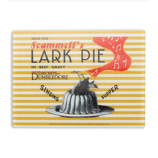 Fantastic Beasts Scammet's Lark Pie Schneidebrett