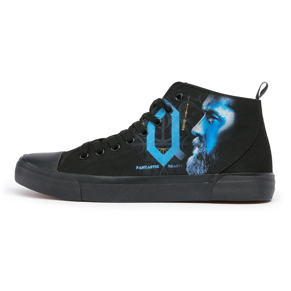 Akedo x Fantastic Beasts All Black Signature High Top - UK 3 / EU 35.5 / US Men's 3.5 / Women's 5 Bild 1