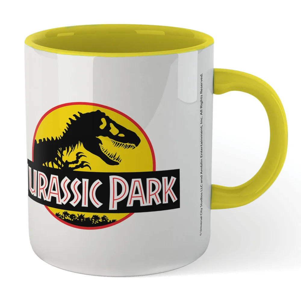 Jurassic Park Yellow Logo Mug - Yellow Bild 1