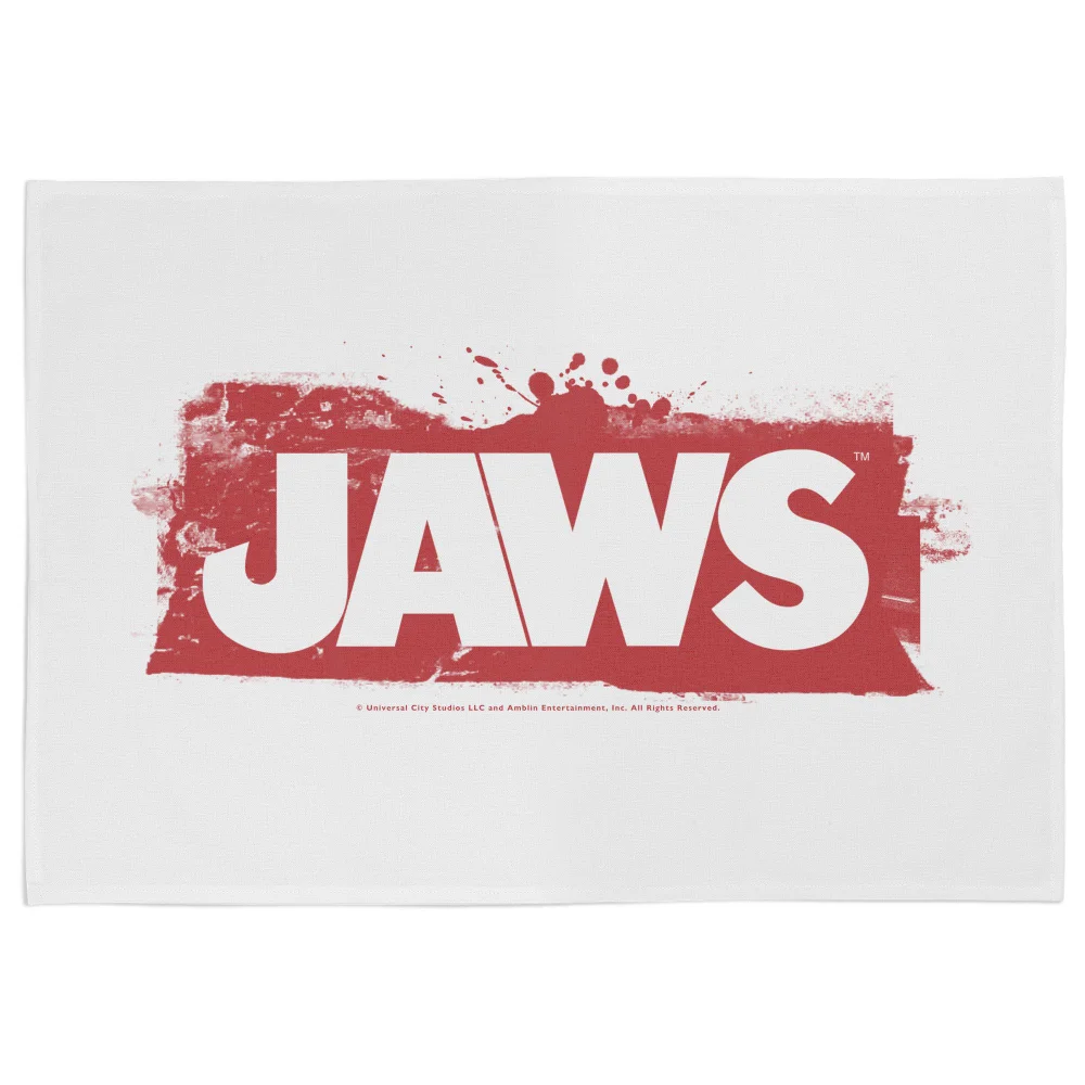 Jaws Bloody Logo Tea Towel Bild 1