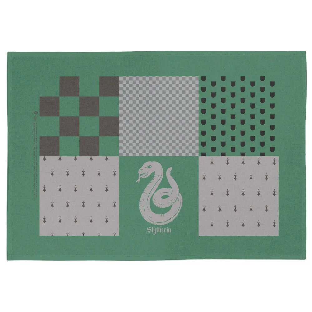 Harry Potter Slytherin House Tea Towel Bild 1