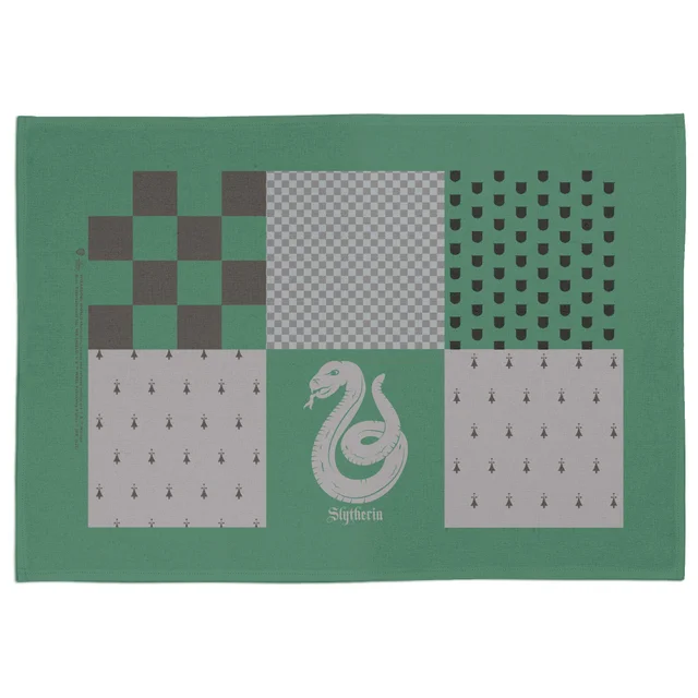 Harry Potter Slytherin House Tea Towel