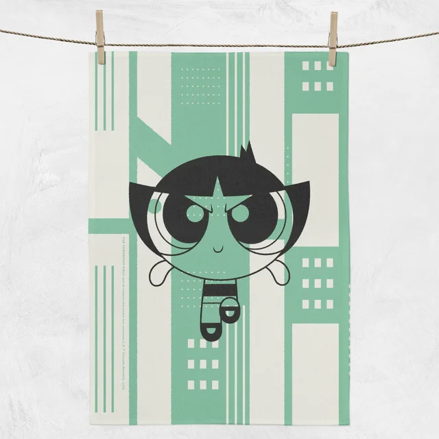 Powerpuff Girls Buttercup Tea Towel