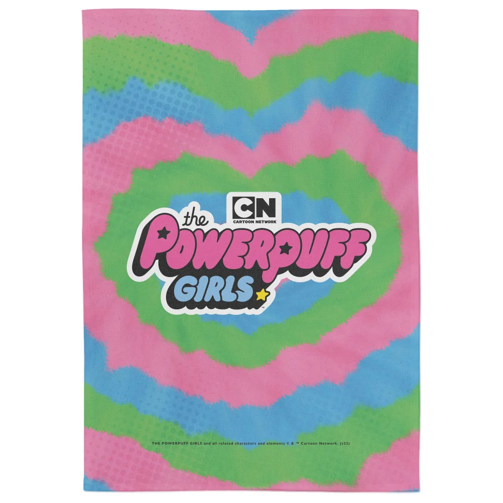 Powerpuff Girls Power Puff Girls Logo Tea Towel Bild 1