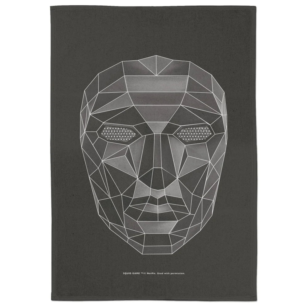 Squid Game Front Man Mask Tea Towel Bild 1